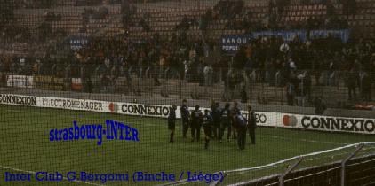 STRASB-INTER Echauffement-WarmUp
